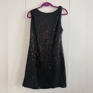 INC International Concepts Black Sequin Backless Dress - Worn Twice Only